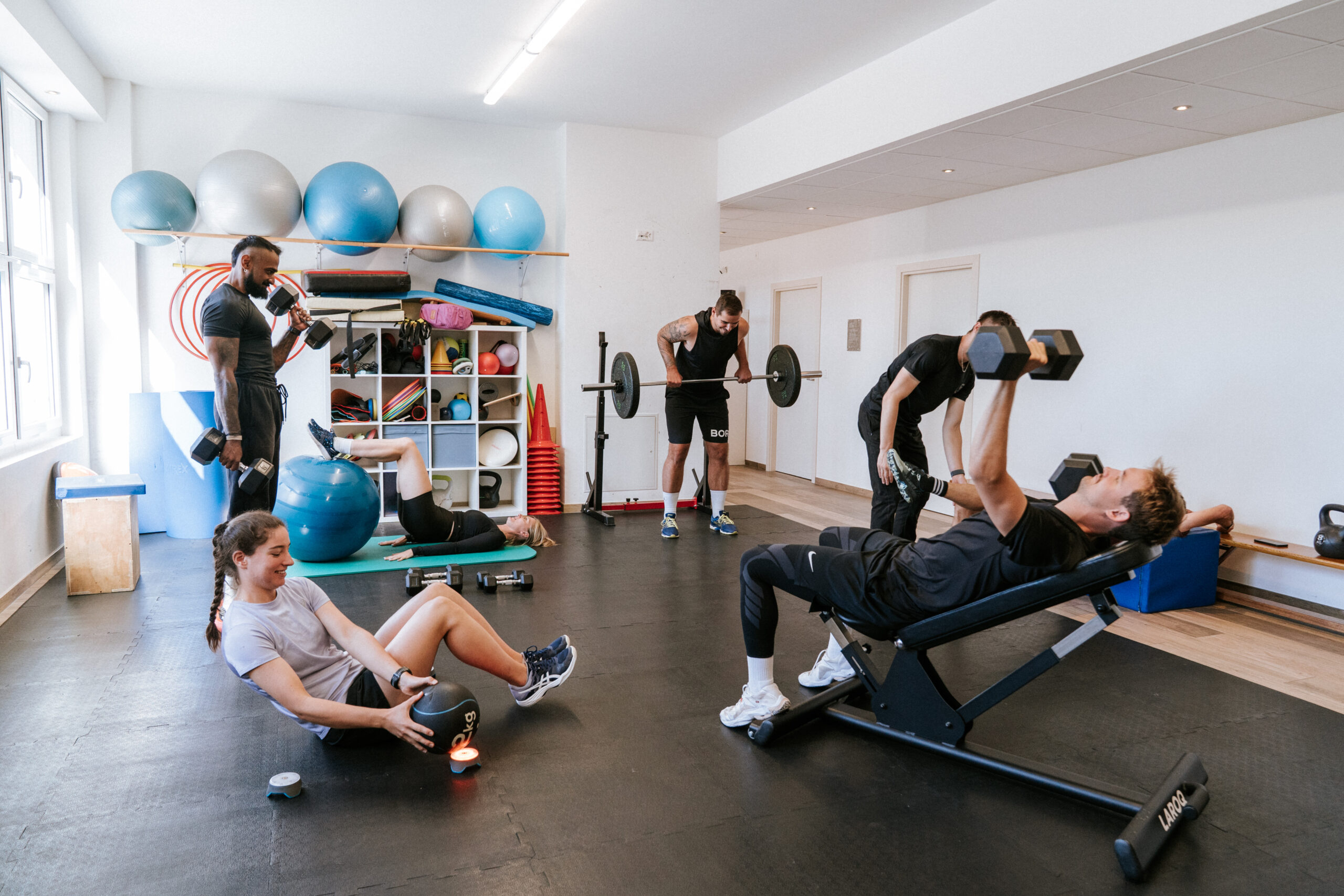 Séance de préparation physique dans l’environnement réel de MPX Athletic